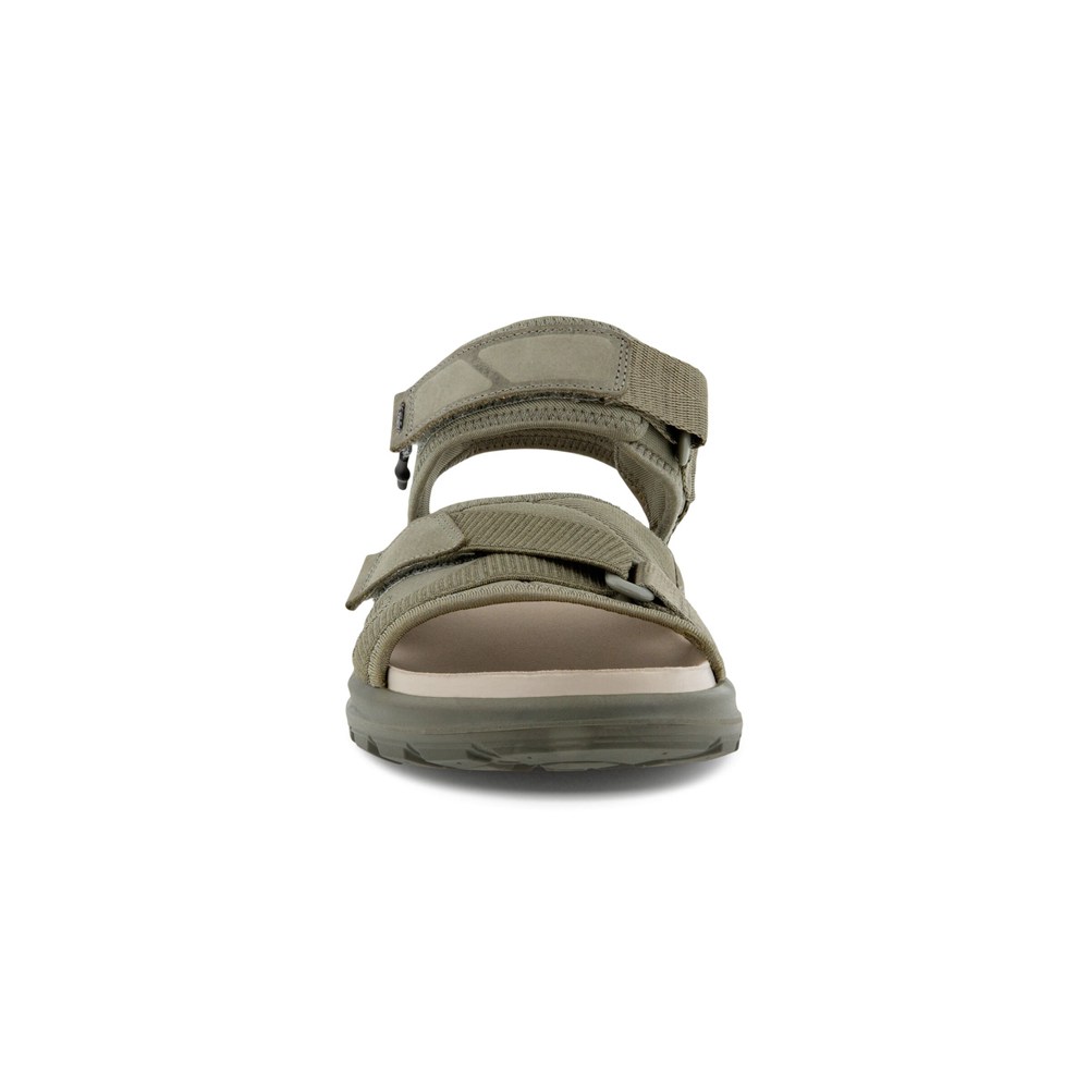 ECCO Mens Sandals Olive - Exowrap 3S Velcro - QHY-273809